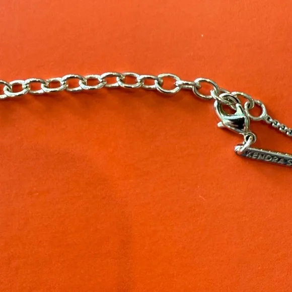 Kendra Scott AUTHENTIC Small Bar Gold with Drusy Necklace - Picture 4 of 5